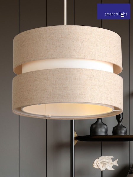 Searchlight Natural Loft 2 Tone Shade (AW2093) | £24