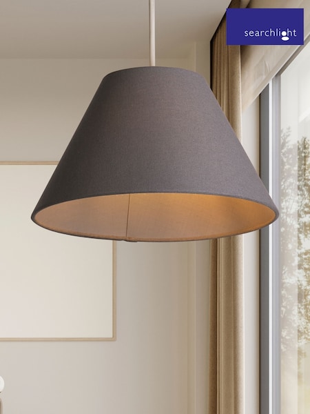 Searchlight Grey Summit Coolie Shade (AW2126) | £15