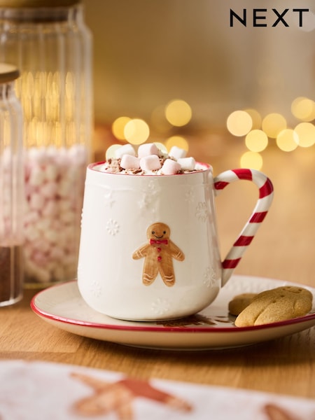 Natural Gingerbread Mug (AW2370) | £8