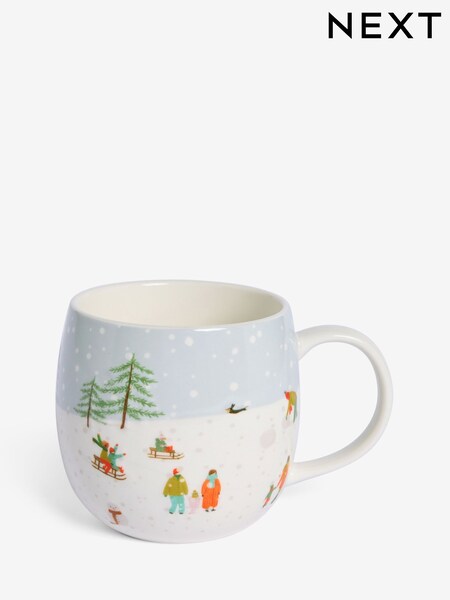 Blue Winter Scene Mug (AW2372) | £8