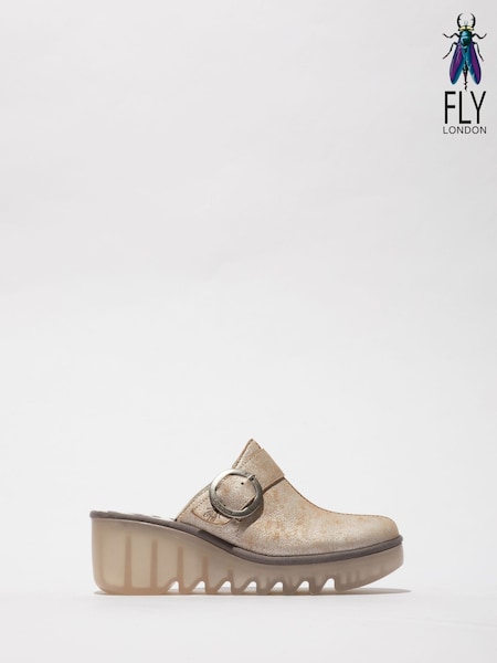 Fly London Blok Chunky Clogs (AW2638) | £110