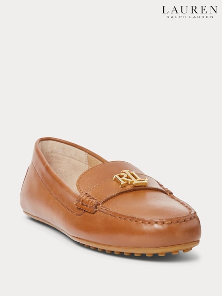 Lauren Ralph Lauren Barnsbury Nappa Leather Loafers Shoes (AW2668) | £139