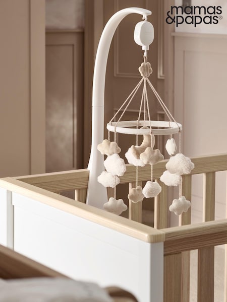 Mamas & Papas Neutral Welcome To The World Duckling Cot Mobile Cloud (AW2726) | £45