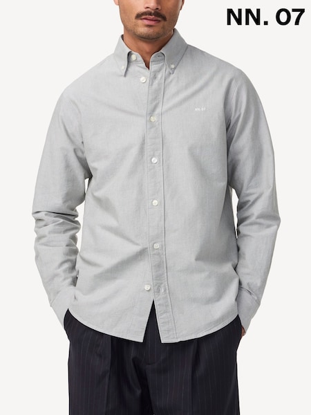 NN.07 Green Colby BD Shirt (AW2876) | £110