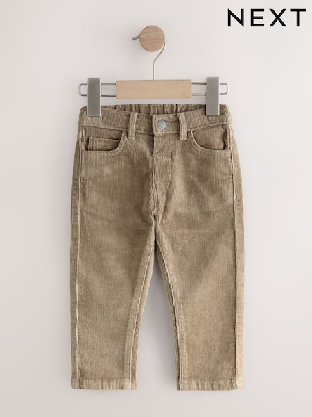 Stone Corduroy Trousers (3mths-7yrs) (AW3592) | £11 - £13