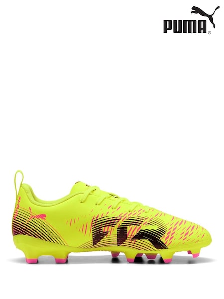 Puma Yellow Junior Future 8 Play Football Boots (AW3633) | £40