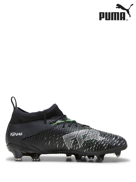Puma Charcoal Black Junior Future 8 Match Fg/ag Football Boots (AW3655) | £65