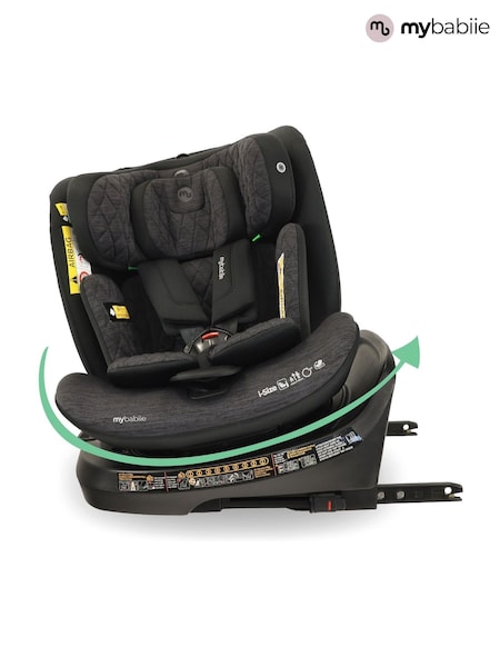 My Babiie Black Spin Top Tether Car Seat (AW3923) | £125