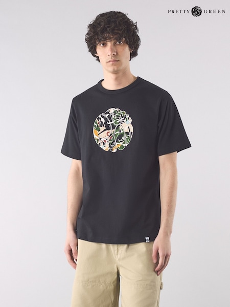 Pretty  Convergence Logo T-Shirt (AW4219) | £45