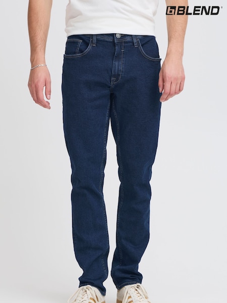 Blend Blue Marl Tapered Fit Stretch Jeans (AW4317) | £36