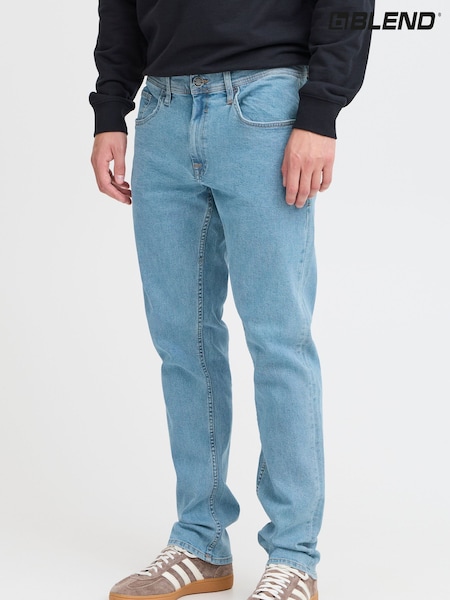 Blend Blue Tapered Fit Stretch Jeans (AW4346) | £36