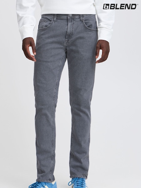 Blend Grey Tapered Fit Stretch Jeans (AW4347) | £36