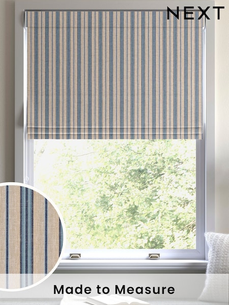 Denim Blue Multa Made to Measure Roman Blind (AW4588) | £84