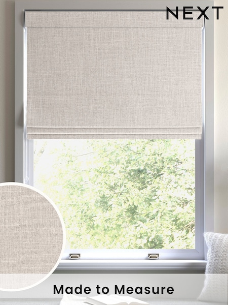 Ivory Cream Viam Made to Measure Roman Blind (AW4604) | £84
