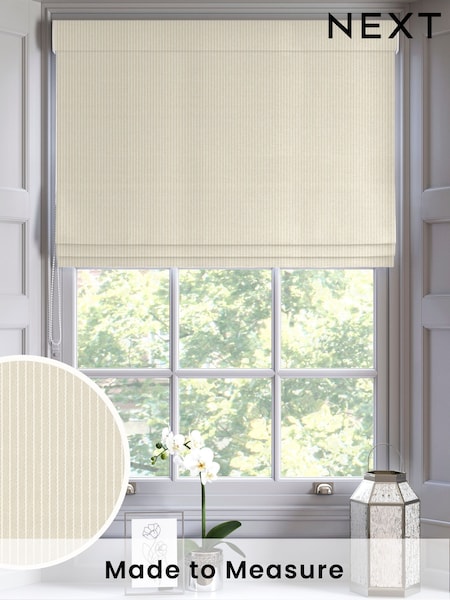 Dove Grey Coil Made to Measure Roman Blind (AW4605) | £84