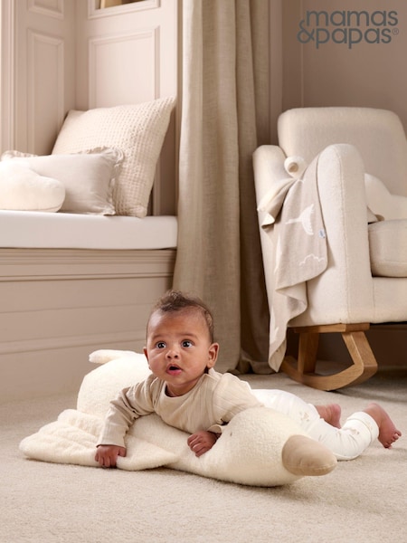 Mamas & Papas Cream Welcome To The World Duckling Tummy Time (AW4651) | £45