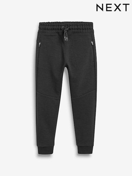 New Black Joggers Slim Sport Joggers (3-17yrs) (AW4694) | £13 - £18