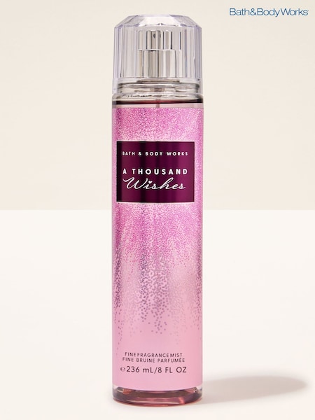 A Thousand Wishes - Bath & Body Works Fine Fragrance Mist 8 Fl Oz / 236 Ml