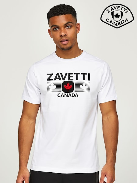 Zavetti Canada Grey Irrosso Tech T-Shirt (AW5438) | £35