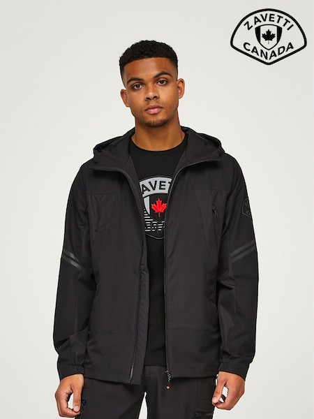 Zavetti Canada Tavox Windbreaker Black Jacket (AW5439) | £75