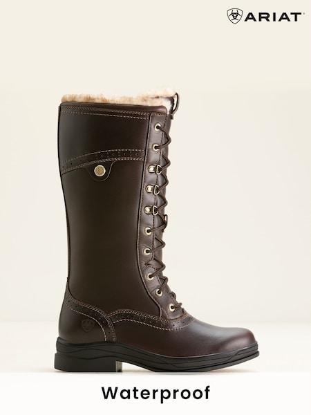Ariat Wythburn II Sherpa Waterproof Brown Boots (AW5597) | £220