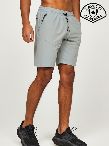 Zavetti Canada Grey Irosso Tech Shorts (AW5746) | £55
