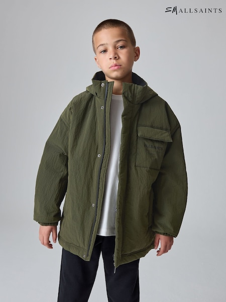 smALLSAINTS Khaki Green Underground Ripstop Jacket (AW6209) | £50 - £54