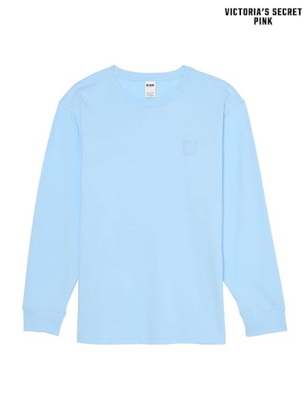 Victoria's Secret PINK Blue Dancer Long Sleeve T-Shirt (AW6363) | £29