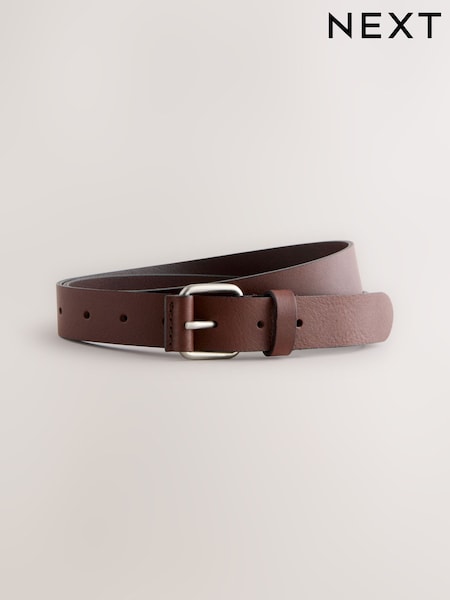 Brown Casual Leather Belt (AW6386) | £25