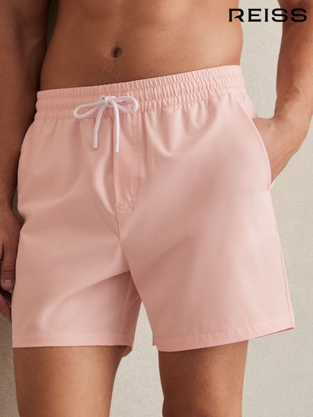 Reiss Pink Cliff Drawstring Swim Shorts (AW6602) | £58