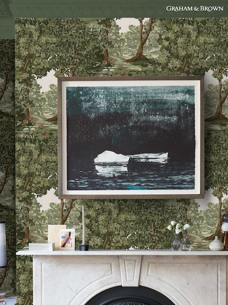 Graham & Brown Spring Sage Bodenham A4 Wallpaper Sample (AW6832) | £1