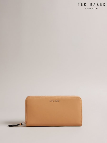 Ted Baker Nude Large Darciea Branded Webbing Zip Around Purse (AW7041) | £90