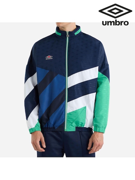 Umbro Blue Panelled Track Jacket (AW7271) | £110