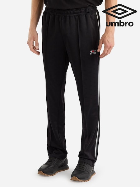 Umbro Black Monogram Track Joggers (AW7287) | £65