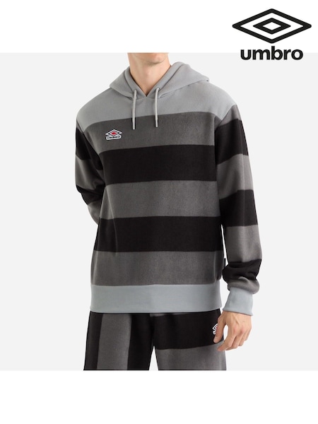 Umbro Grey Panelled Hoodie (AW7294) | £60