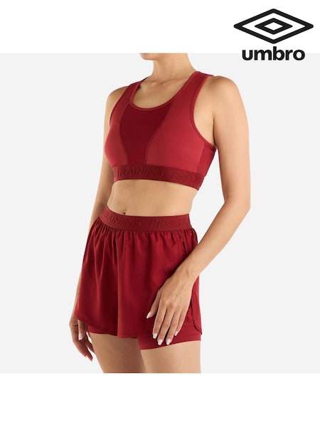 Umbro Red Pro Training Sports Bra (AW7377) | £40
