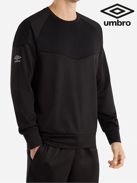 Umbro Black Black Sportwear Sweatshirt (AW7396) | £35