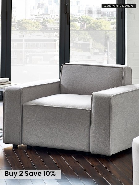 Julian Bowen Grey Lago Modular Sofa (AW8196) | £450