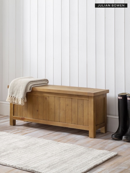 Julian Bowen Natural Aspen Storage Bench (AW8202) | £255