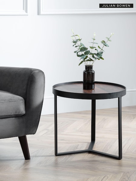 Julian Bowen Black Walnut Loft Lamp Table (AW8203) | £100