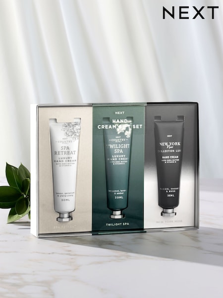 Set of 3 Country Luxe & Collection Luxe Hand Creams Gift Set (AW8375) | £10