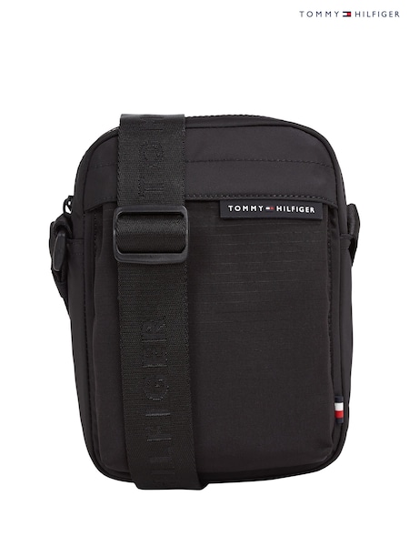 Tommy Hilfiger Black Mini Reporter Bag (AW8490) | £65