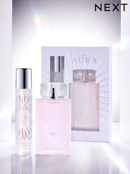 Aura 100ml Perfume and 145ml Shimmer Body Mist Gift Set (AW8541) | £20