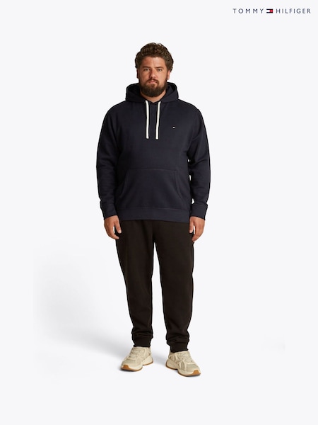 Tommy Hilfiger Blue Plus Essential Fleece Hoodie (AW8560) | £90