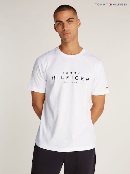 Tommy Hilfiger White 100% Cotton Big T-Shirt (AW8561) | £40