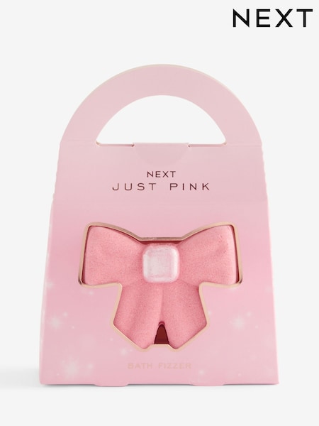 Just Pink Handbag Bow Bath Fizzer 180g (AW8594) | £6