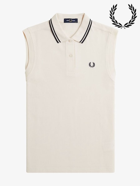Fred Perry Sleeveless Polo Shirt (AW9046) | £65
