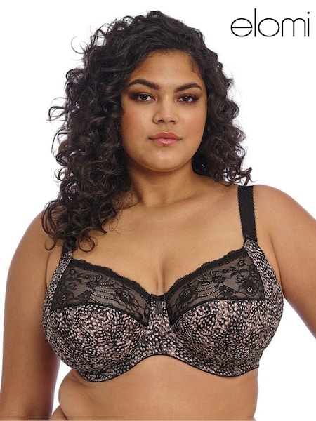 Elomi Morgan Underwired Black Bra (AW9063) | £45