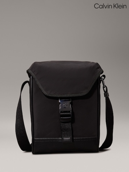 Calvin Klein Black Flap Reporter Bag (AW9119) | £75
