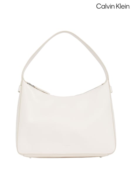Calvin Klein White Medium Shoulder Bag (AW9141) | £120